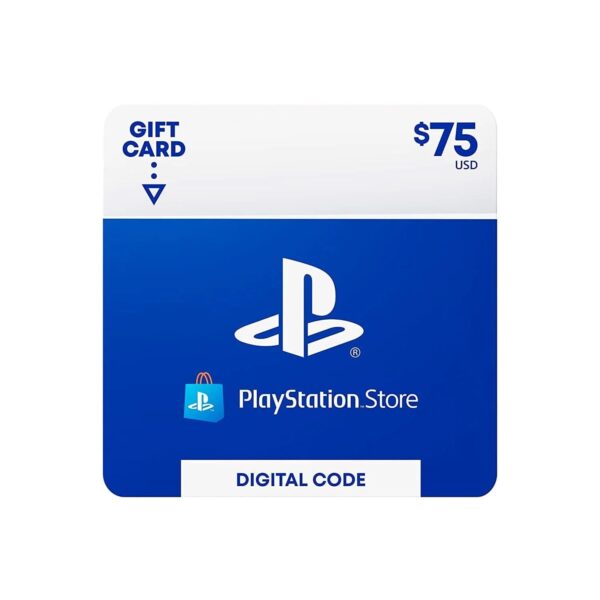 Tarjetas PSN, Steam, Nintendo, Robux y Discord Nitro | Argentina Tarjeta Digital Playstation Gift Card 75 usd PSN Store Región USA Sony